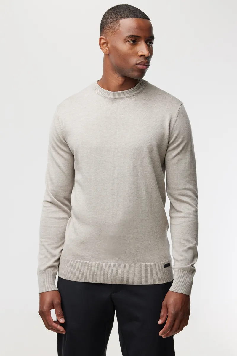 Round Neck Longsleeve | Bruin