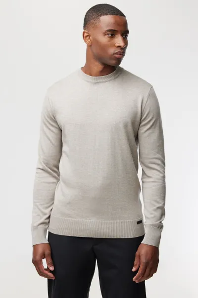 Round Neck Longsleeve | Bruin