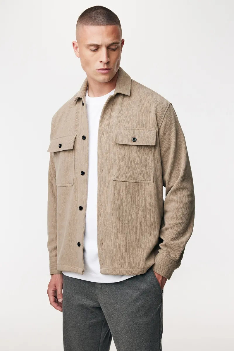 Monogram Overshirt | Bruin