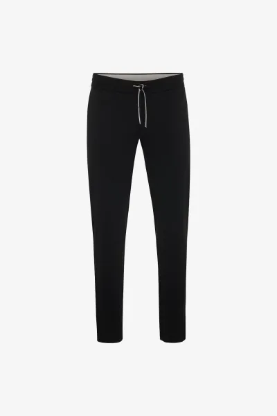 Monogram Raye Trousers | Zwart