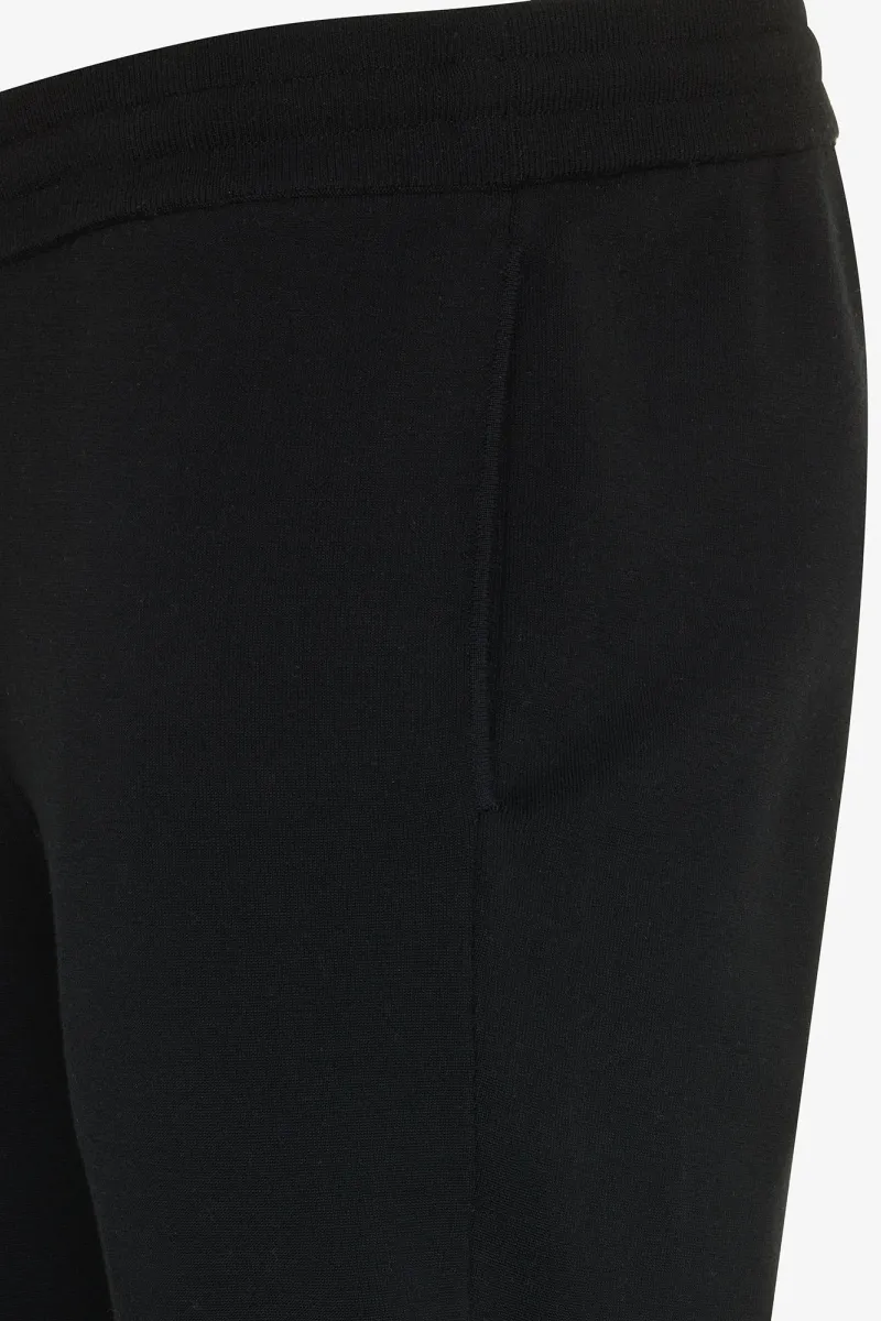 Monogram Raye Trousers | Zwart