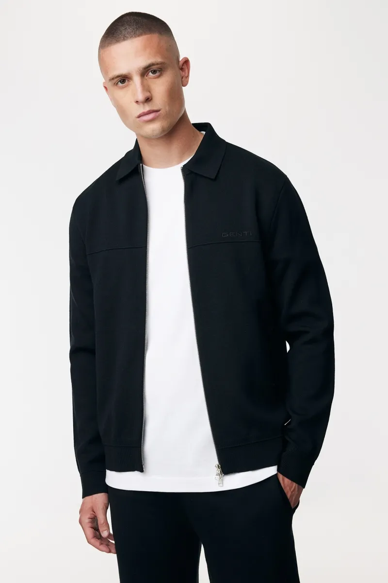 Monogram Zip Prize | Zwart