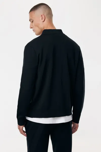 Monogram Zip Prize | Zwart