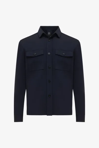Midtown Overshirt | Donkerblauw