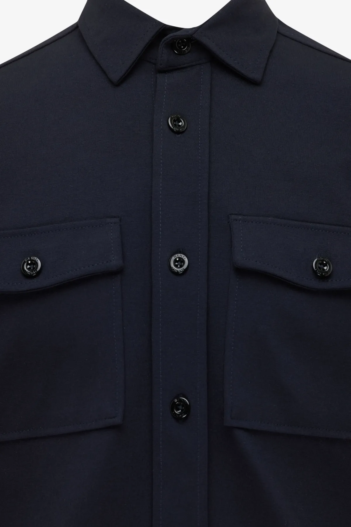Midtown Overshirt | Donkerblauw