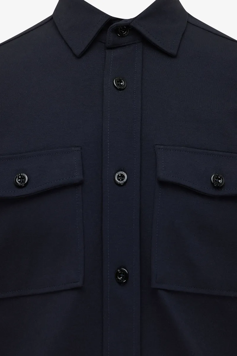 Midtown Overshirt | Donkerblauw