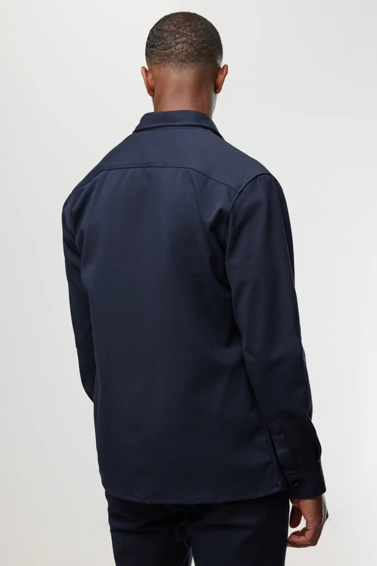 Midtown Overshirt | Donkerblauw