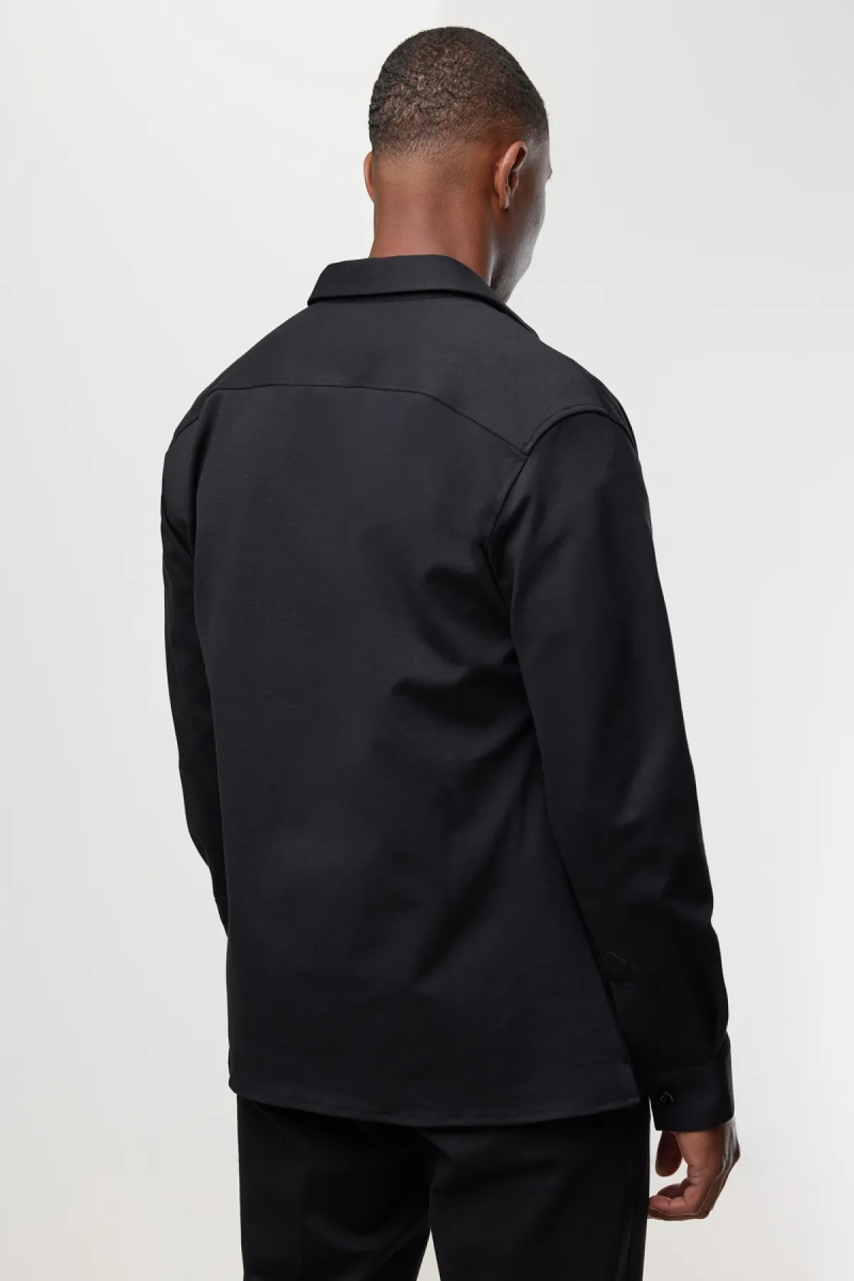 Midtown Overshirt | Zwart