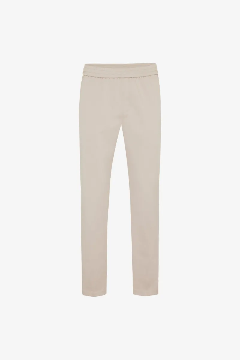 Relaxed Fit Trousers | Beige