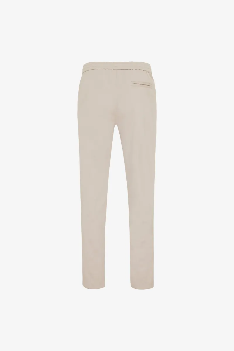 Relaxed Fit Trousers | Beige