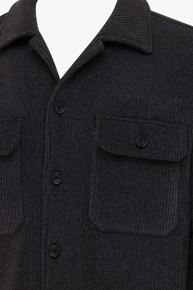 Bucks Overshirt | Donkergrijs