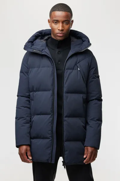 Winterjas | Donkerblauw
