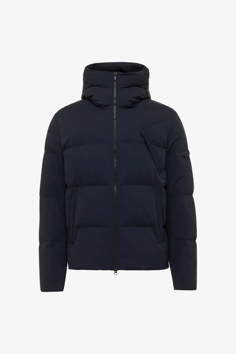 Winterjas Kort | Donkerblauw