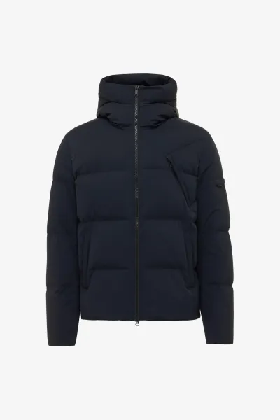 Winterjas Kort | Donkerblauw