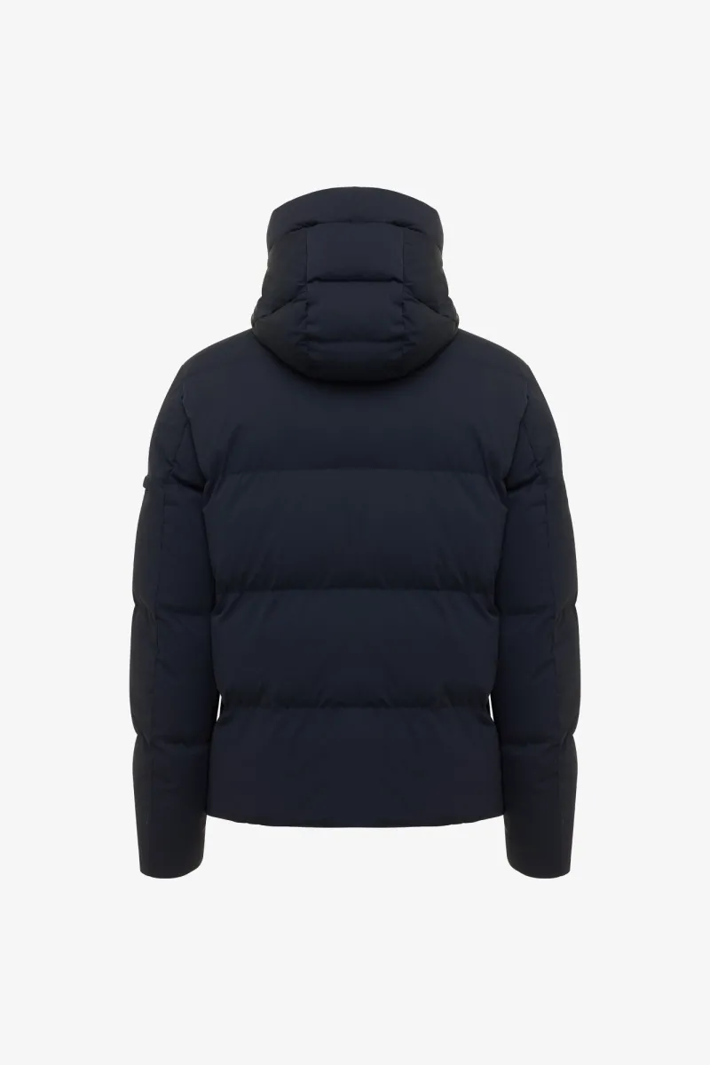 Winterjas Kort | Donkerblauw