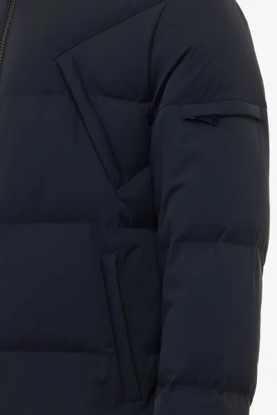 Winterjas Kort | Donkerblauw