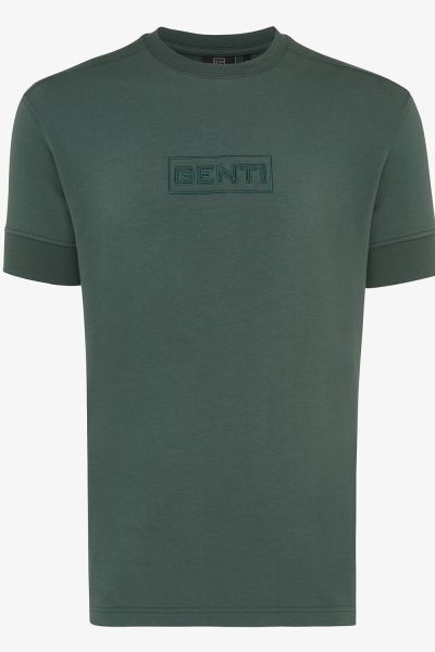 LOGO TEE GROEN