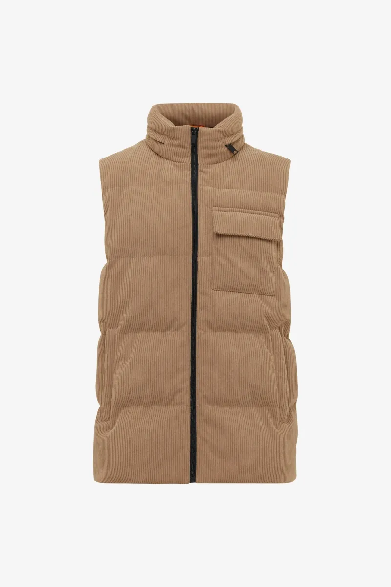 Corduroy Bodywarmer | Bruin