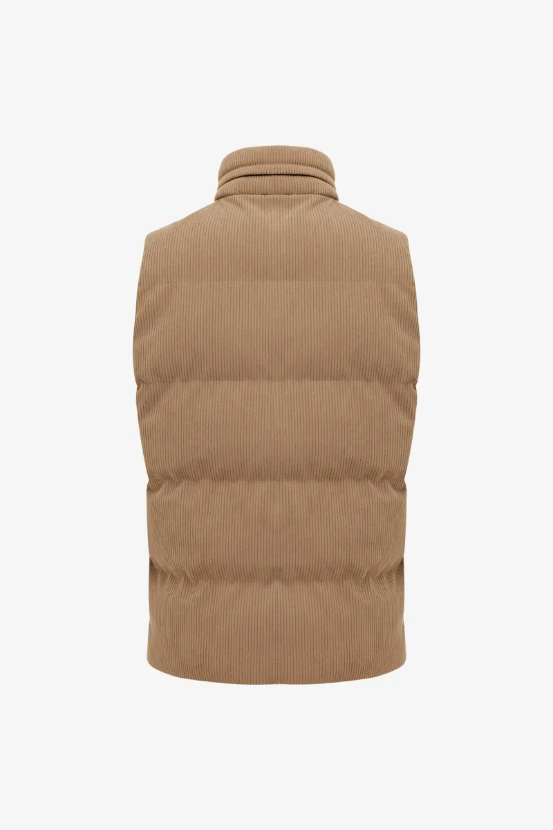 Corduroy Bodywarmer | Bruin