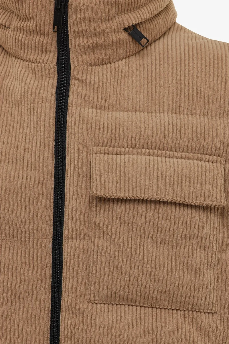 Corduroy Bodywarmer | Bruin