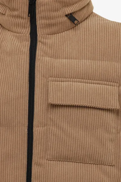 Corduroy Bodywarmer | Bruin