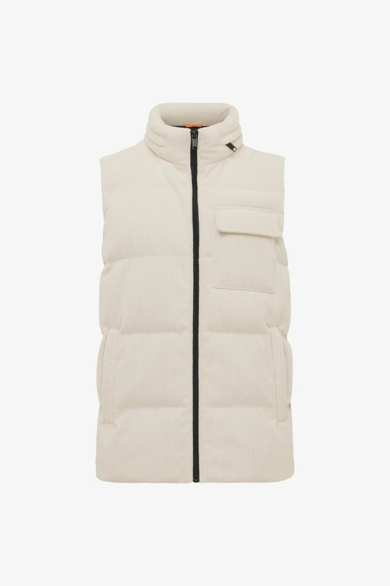 Corduroy Bodywarmer | Beige