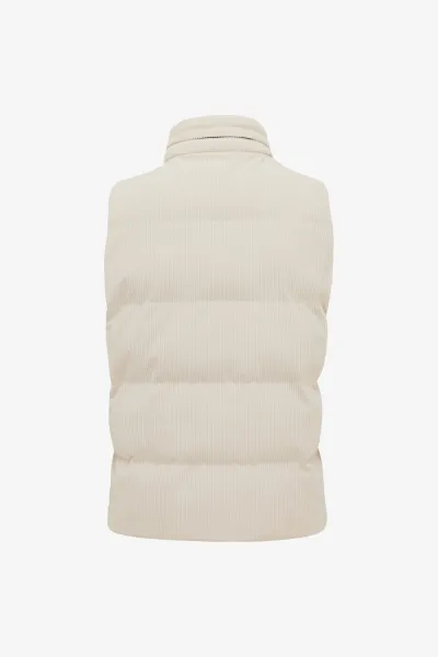 Corduroy Bodywarmer | Beige