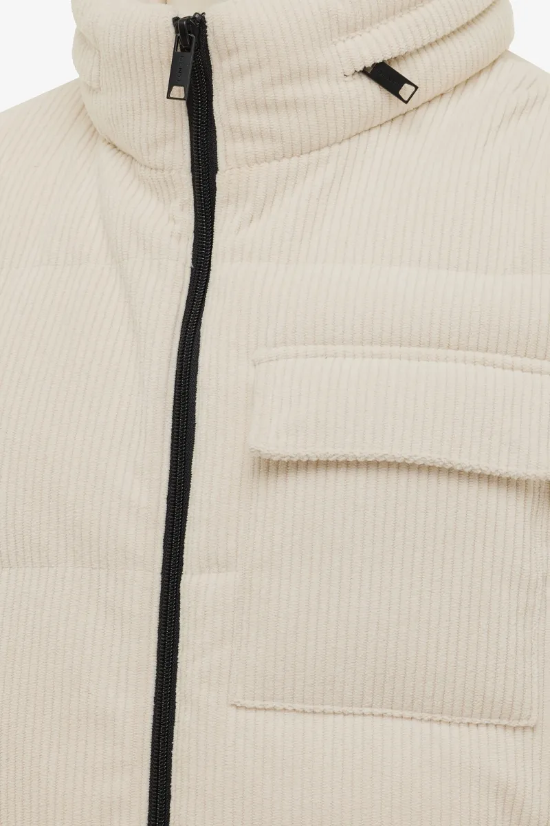 Corduroy Bodywarmer | Beige