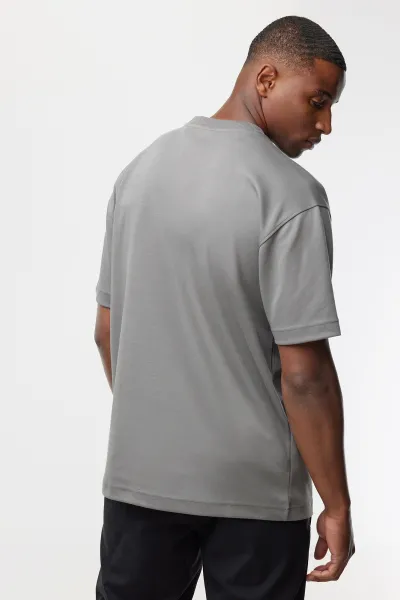 Relaxed fit T-shirt | Grijs