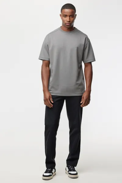 Relaxed fit T-shirt | Grijs