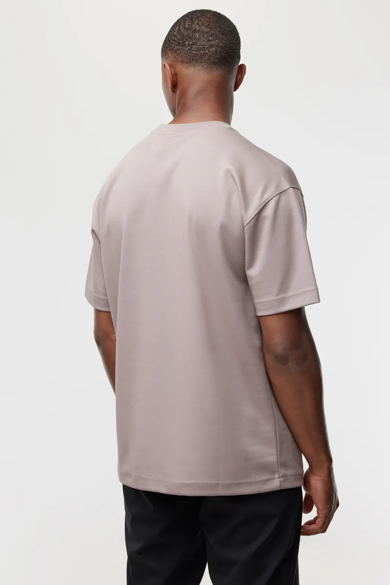 Relaxed fit T-shirt | Mauve
