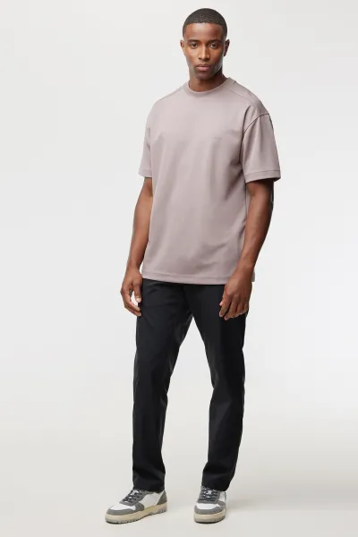 Relaxed fit T-shirt | Mauve