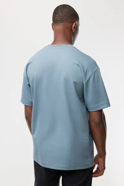 Relaxed fit T-shirt | Blauw