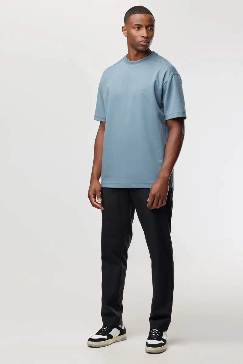 Relaxed fit T-shirt | Blauw