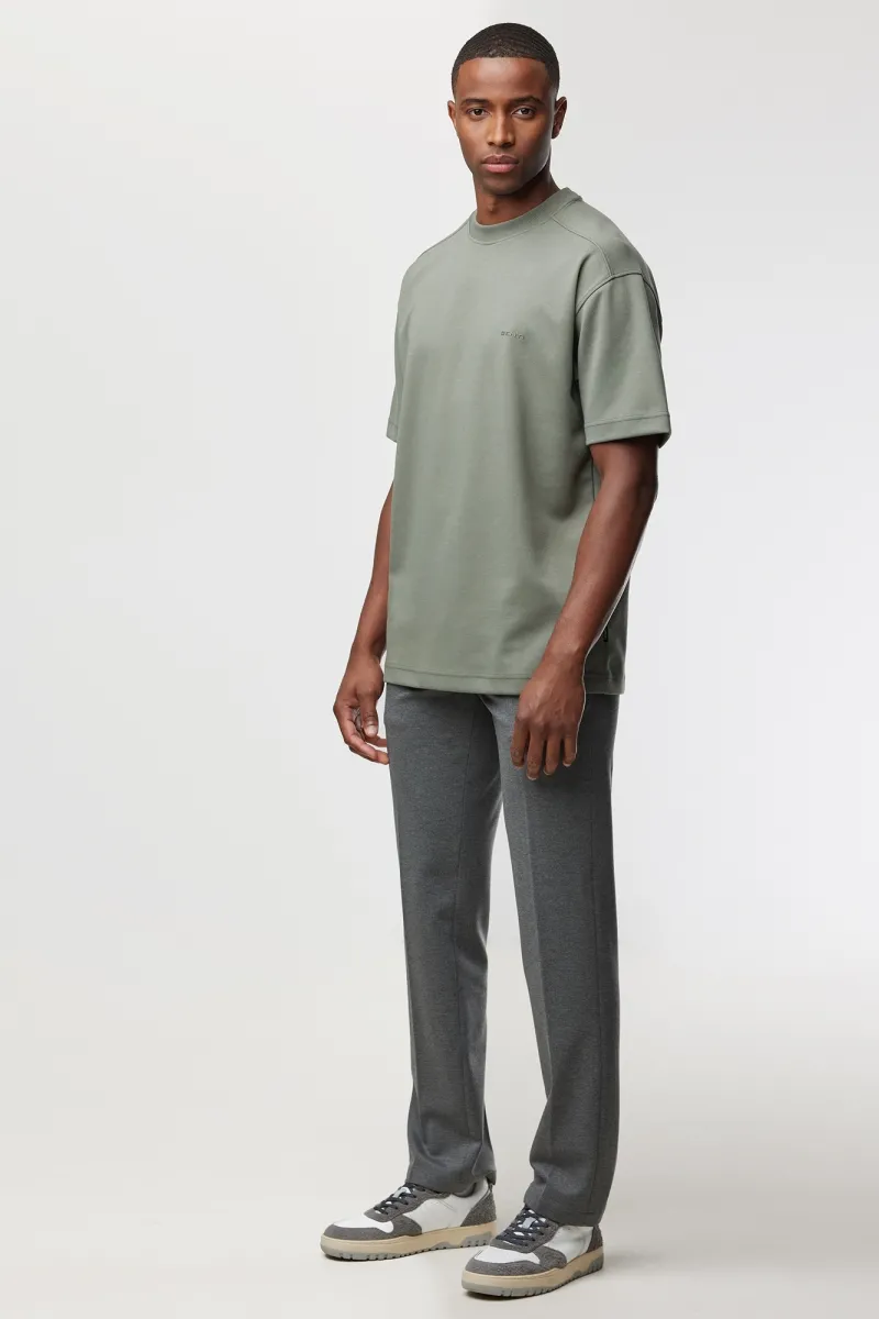 Relaxed fit T-shirt | Groen