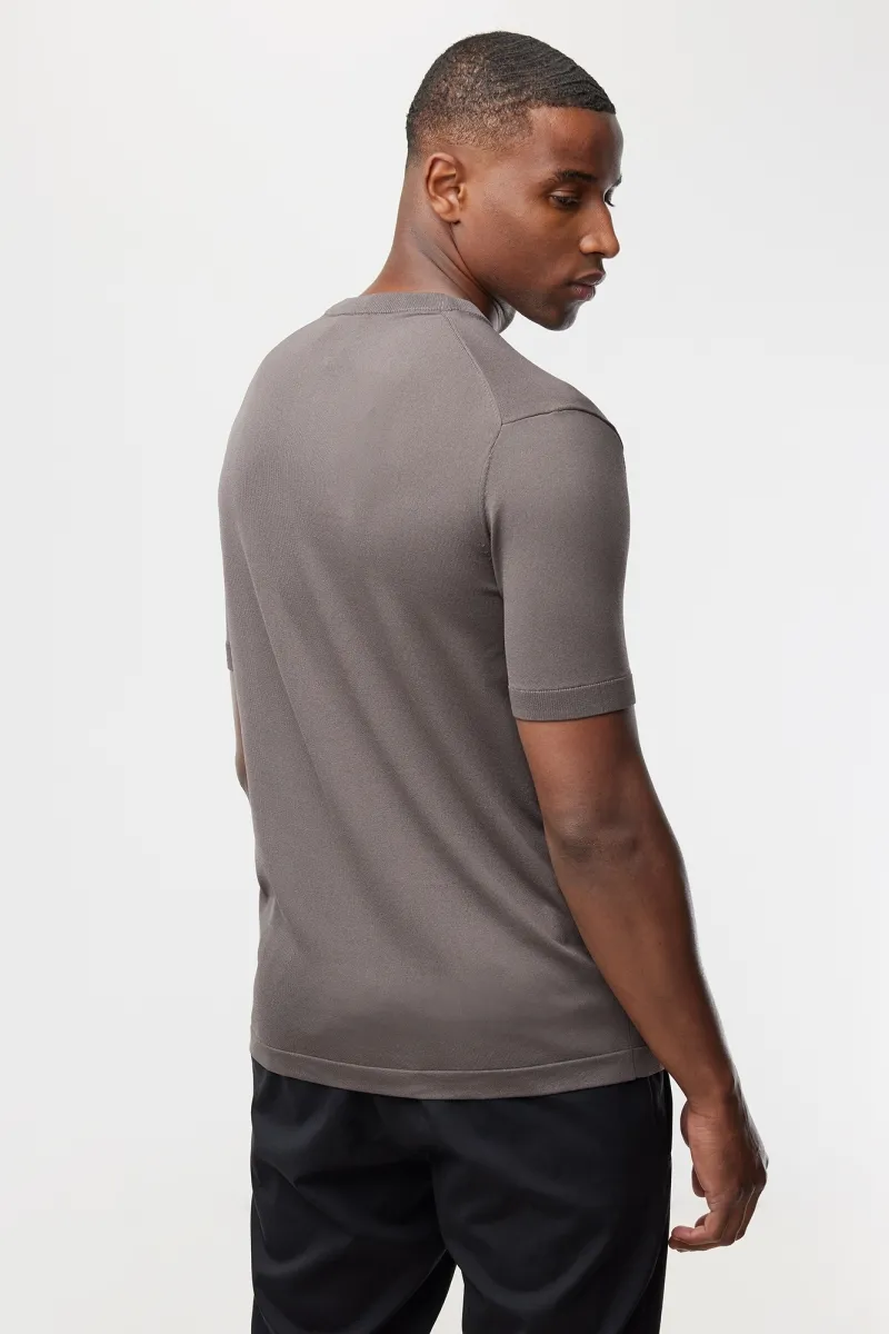T-shirt | Donkerbruin