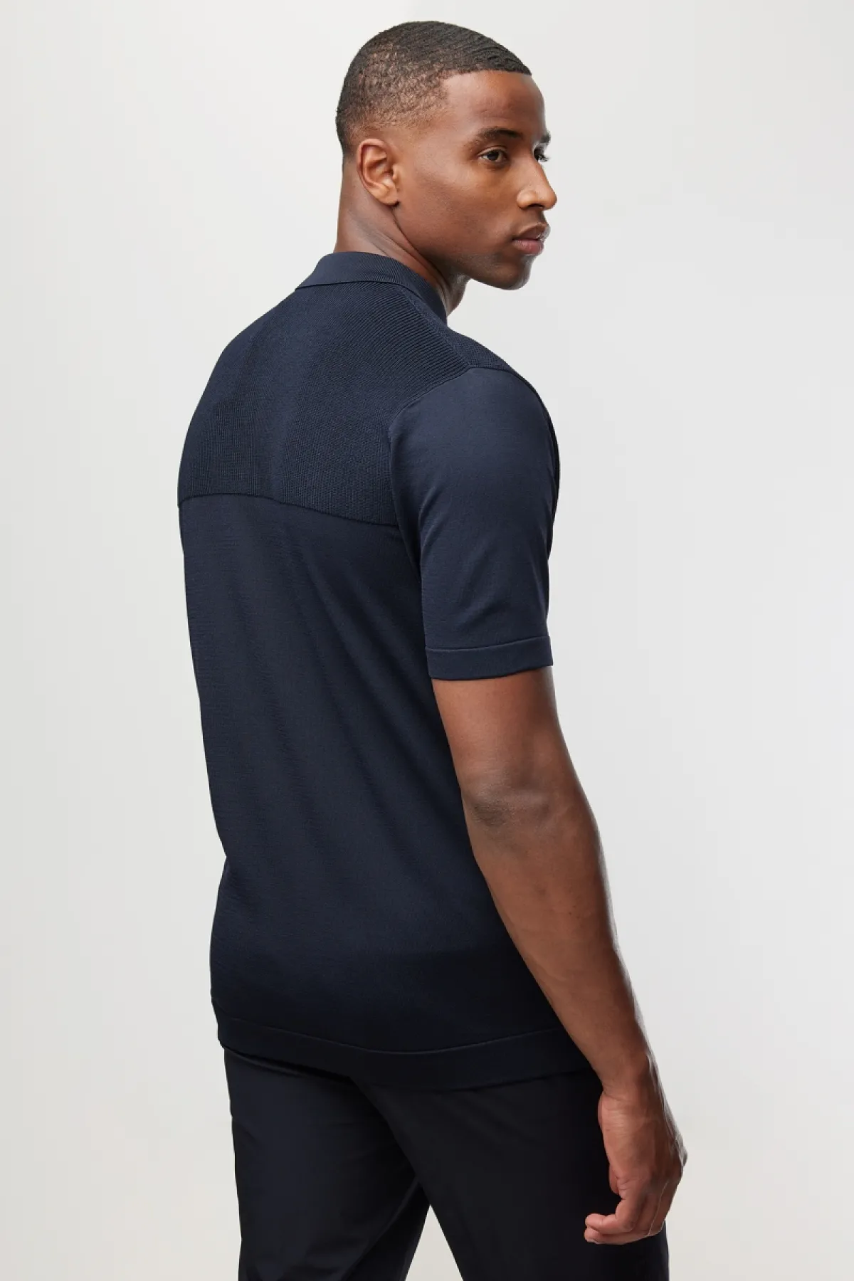 Polo button | Donkerblauw