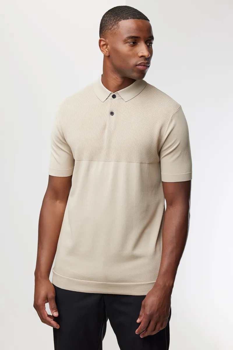 Polo button | Beige
