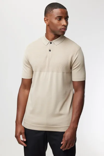 Polo button | Beige