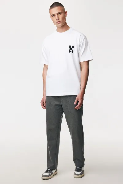 Monogram T-shirt | Wit