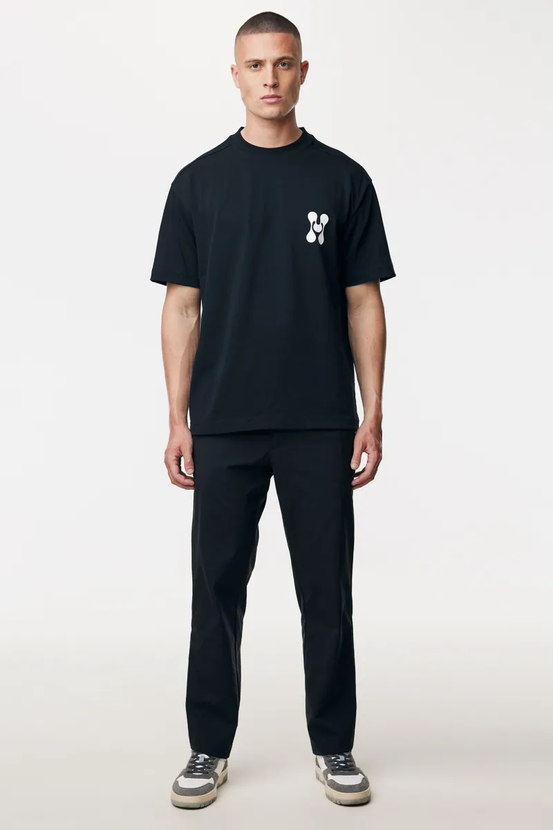 Monogram T-shirt | Zwart
