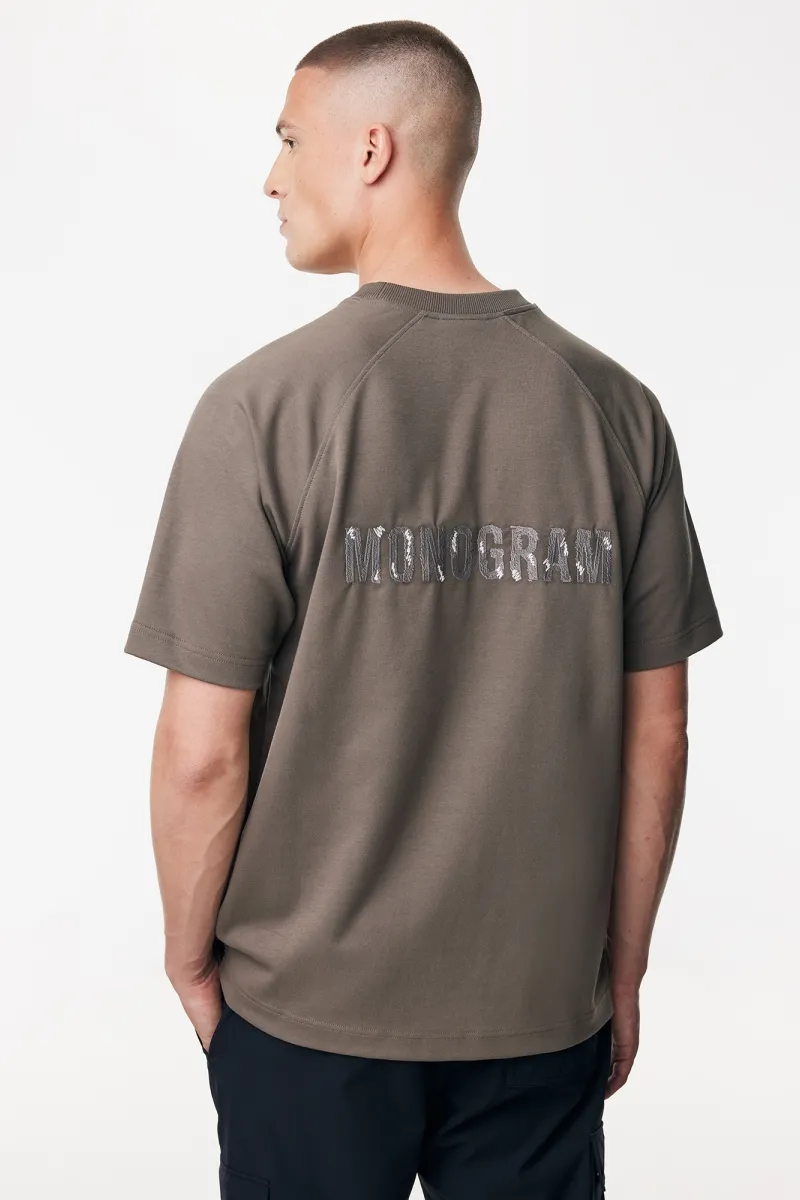 Monogram Raglan T-shirt | Bruin