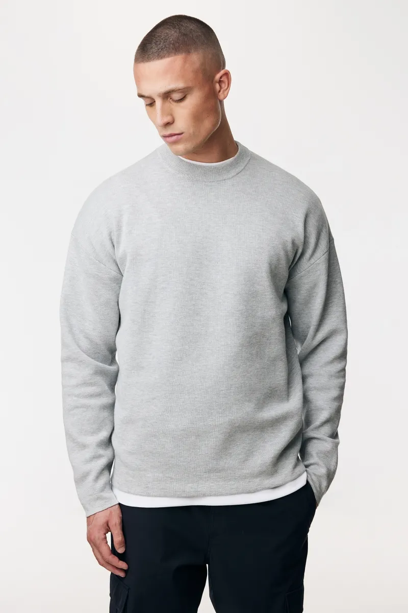 Monogram logo crewneck | Grijs