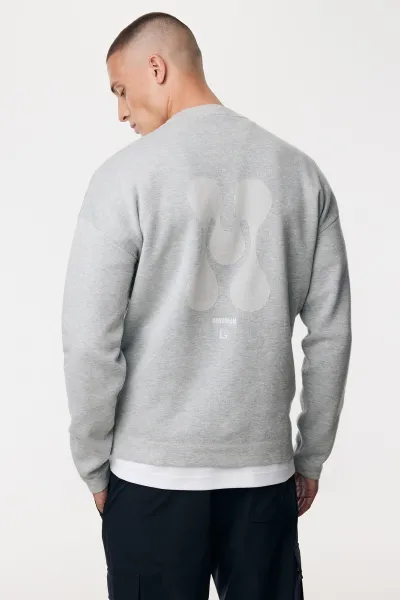 Monogram logo crewneck | Grijs