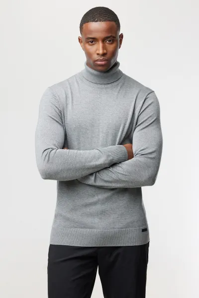 Roll Neck | Grijs