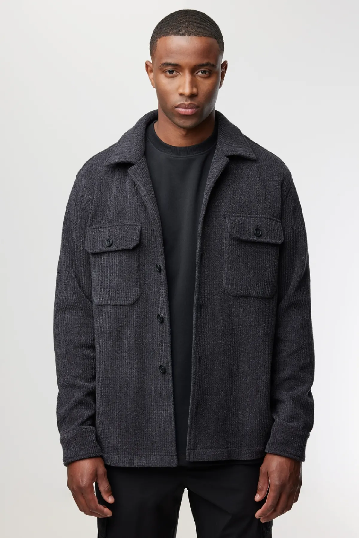 Bucks Overshirt | Donkergrijs