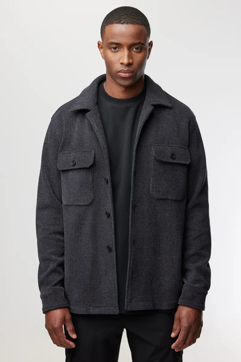 Bucks Overshirt | Donkergrijs
