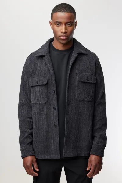 Bucks Overshirt | Donkergrijs