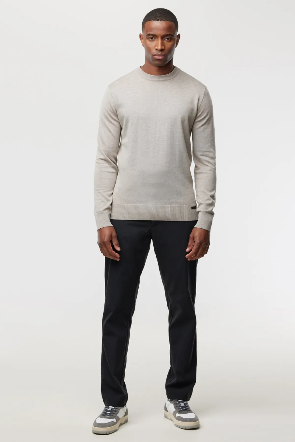 Round Neck Longsleeve | Bruin