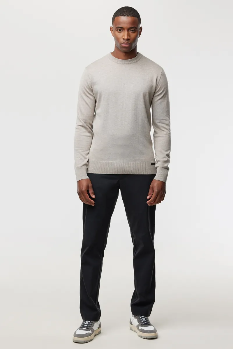 Round Neck Longsleeve | Bruin